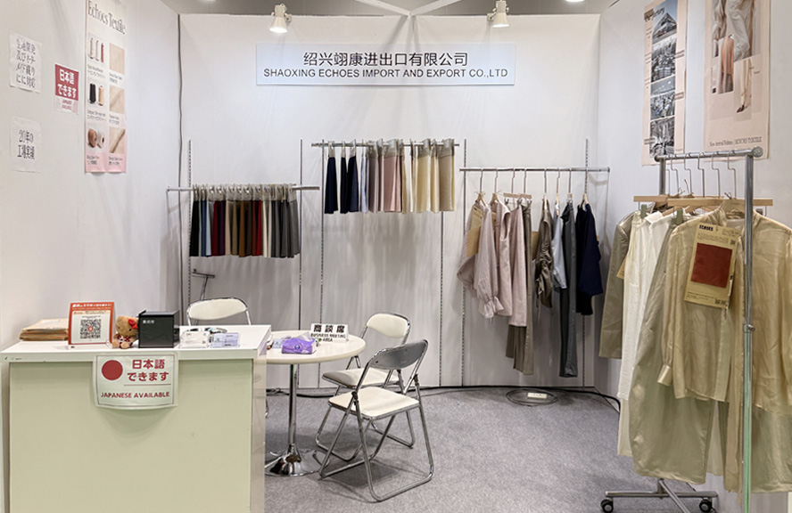 Shaoxing Echoes Textile Co., Ltd সফল উপসংহারে FaW TOKYO 2026-এ শোকেস